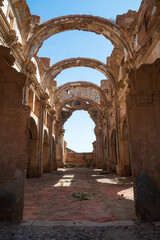 Old town of Belchite, Spanish Civil War Site, Zaragoza, Spain