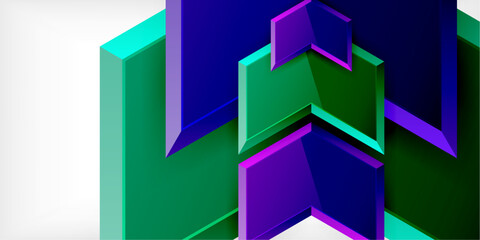 Technology dynamic arrow geometric background. Vector Illustration For Wallpaper, Banner, Background, Card, Book Illustration, landing page