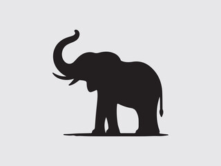 Elephant silhouette vector art white background And  mandala line art illustration pattern art tattoo,