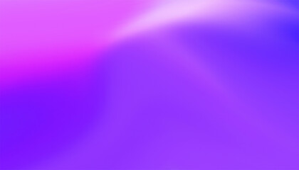 Purple Blue Gradient Vibrant Dreamy Vector Background. Sunrise, Sunset, Sky, Water Color Overlay Neon Design Element. Luxury Trendy Holograph Defocused Texture. Digital Funky Cool Tech Gradient Paper.