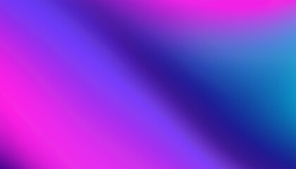Purple Blue Gradient Vibrant Dreamy Vector Background. Sunrise, Sunset, Sky, Water Color Overlay Neon Design Element. Luxury Trendy Holograph Defocused Texture. Digital Funky Cool Tech Gradient Paper.