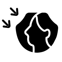 Face protection Solid Icon