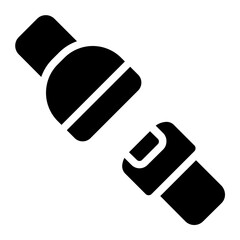 Seatbelts Solid Icon