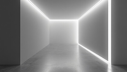 Minimalist and unique interior design in the house