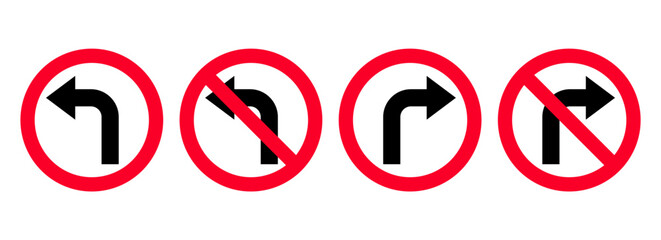 prohibition traffic road sign