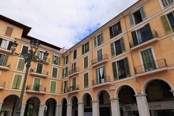 Obraz premium Blick in die Altstadt von Palma de Mallorca