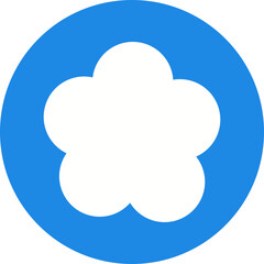 Happy birthday single vector icon