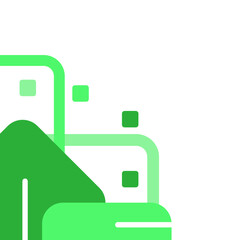 Obraz premium Geometric Rectangle Corner