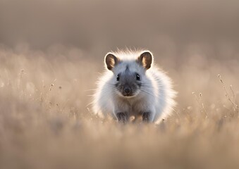 A small furry animal with a white background.