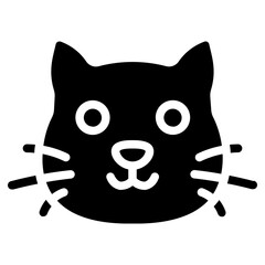 Cat Solid Icon