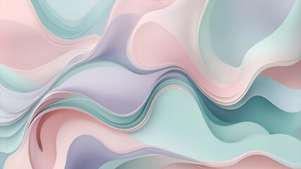 Fototapeta premium Gentle Layers 