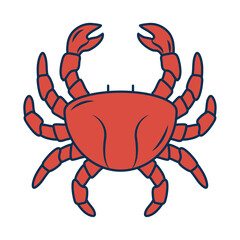 crab nautical icon
