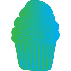 Happy birthday single vector icon