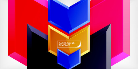 Arrow technology and business concept background. Vector Illustration For Wallpaper, Banner, Background, Card, Book Illustration, landing page