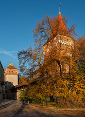 Krakowskie planty jesienią, czyli wielki park w Krakowie