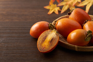 熟した筆柿　イメージ