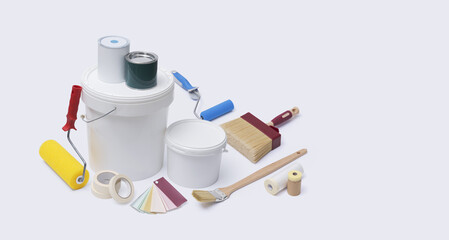 Professional painting products and equipment