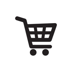 cart icon black and white