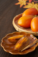 熟した筆柿　イメージ