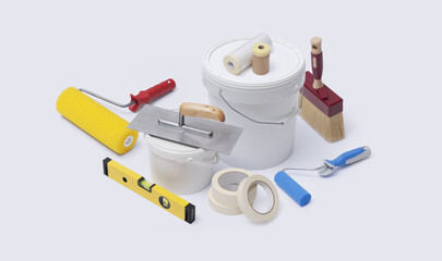 Professional painting and decoration equipment