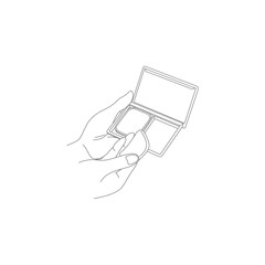 図版_イラスト_015_線画_ファンデーション