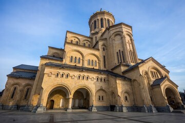 Obraz premium Holy Trinity Cathedral in Tbilisi, Georgia