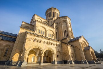 Obraz premium Holy Trinity Cathedral in Tbilisi, Georgia