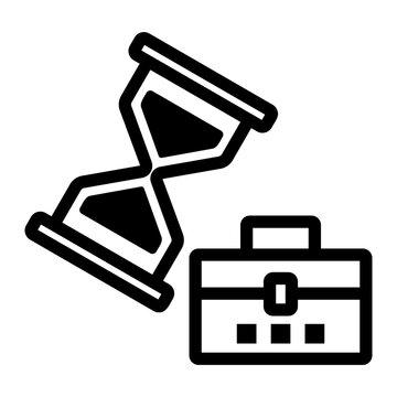 recommend clip art: hourglass Line Icon