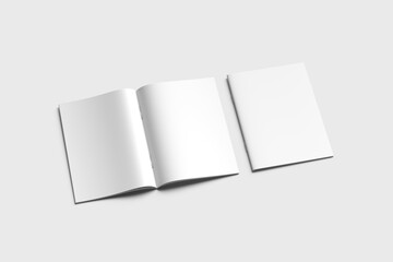A4 Catalog Brochure Blank Background