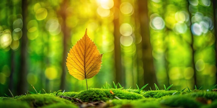 A verdant canvas, Licie Dbu stands, beckoning imagination.
