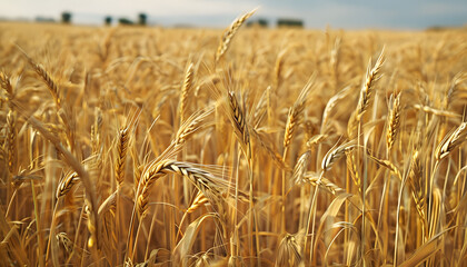field of wheat, generative ai	