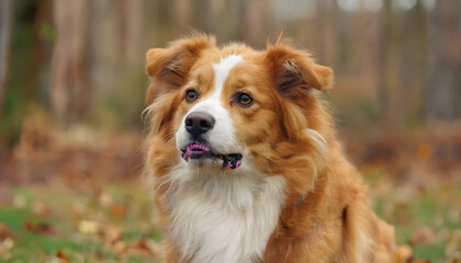 golden retriever dog, generative ai	
