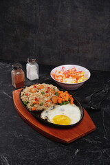 fried rice with vegetables