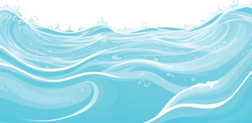 Transparent abstract soft blue and green abstract water color ocean wave texture background. Banner Graphic Resource as background for ocean wave and water wave abstract graphics	