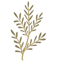 Fototapeta premium leaves illustration