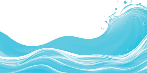 Transparent abstract soft blue and green abstract water color ocean wave texture background. Banner Graphic Resource as background for ocean wave and water wave abstract graphics	