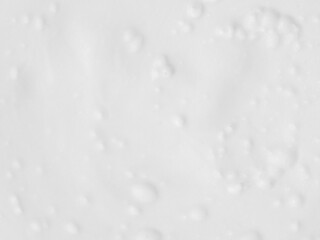 Background white Soap foam. Soft colorful bubbles