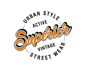 Superior vintage design circle