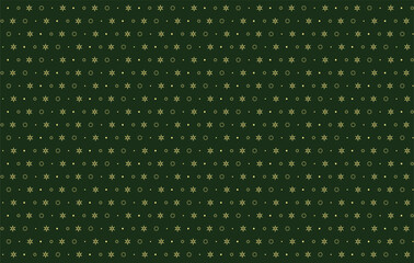 Christmas Wrapping Paper Seamless Illustration. Holiday Seamless Vector Pattern Christmas Elements Snowflakes Background. Hand Drawn. Simple Design For Textile, Wallpaper, Fabric Prints Or Wrapping	