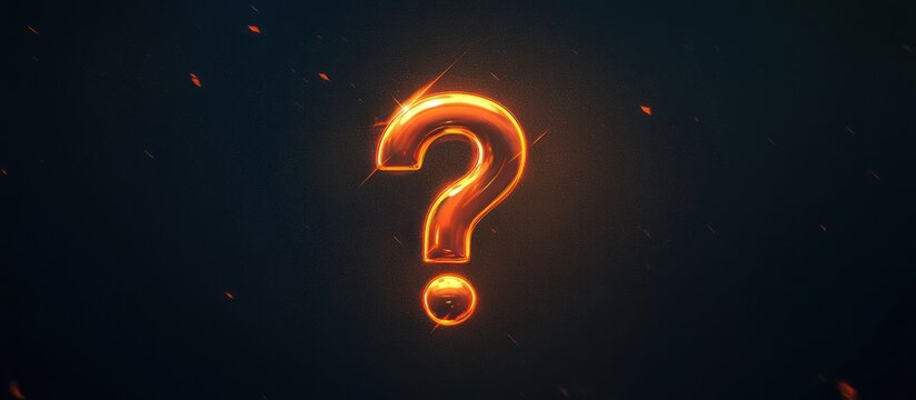 Simple line icon of a question mark, emphasizing inquiry and questioning.