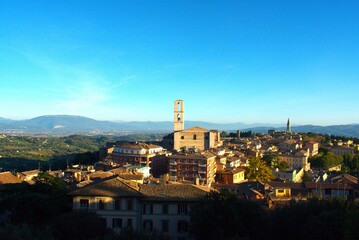 ペルージャの街の風景