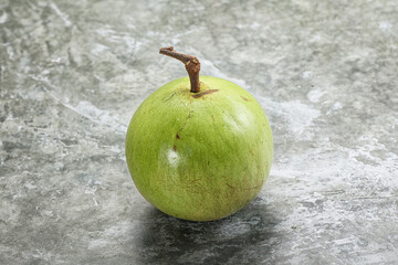 Tropical sweet fruit Sapote Star apple