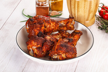 Indian tandoori turkey shoulder wing
