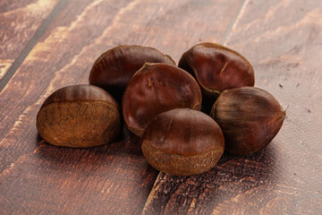 Tasty delicous brown natural Chestnut