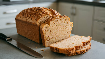 slices of bread on a plate
