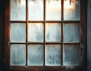 Old grungy window background or texture