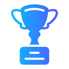 trophy Gradient icon