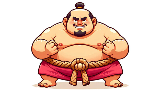 recommend clip art: Cartoon Sumo Wrestler Adventures