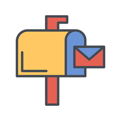 Mailbox Vector Icon