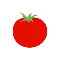tomato isolated on white